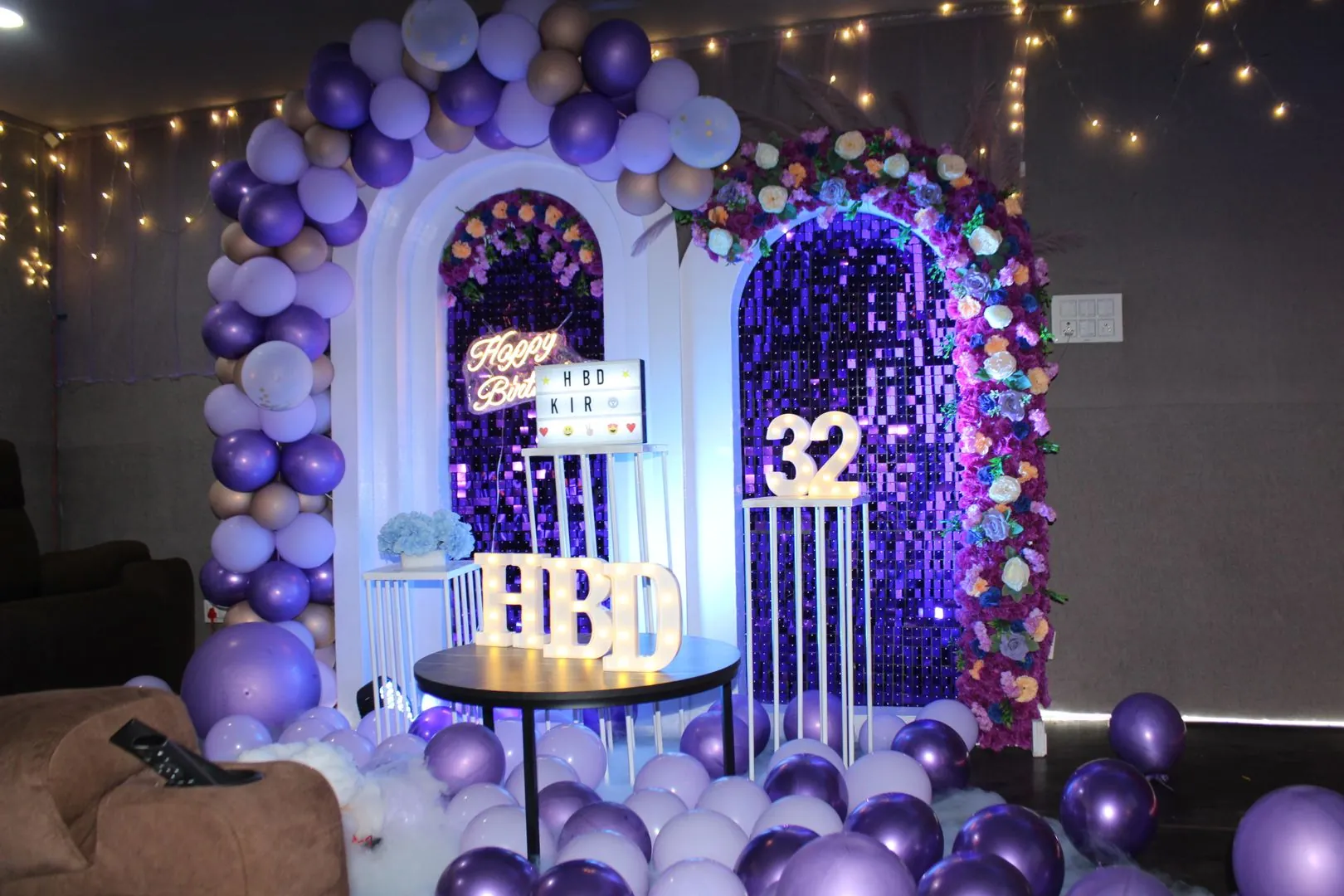 Luxury theater interior